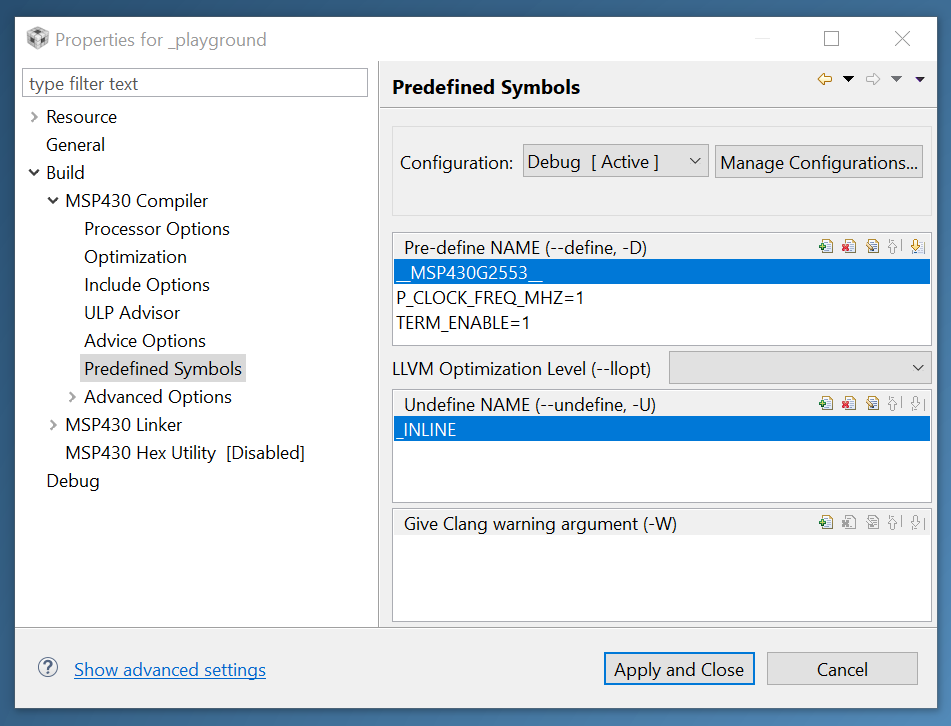 alt: "Required predefined symbols for debug terminal", w:50