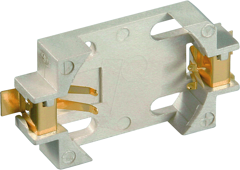 alt: "Beispiel eines Batteriehalters für Knopfzellen", src: "Reichelt-Produktseite KZH20SMD", w:25