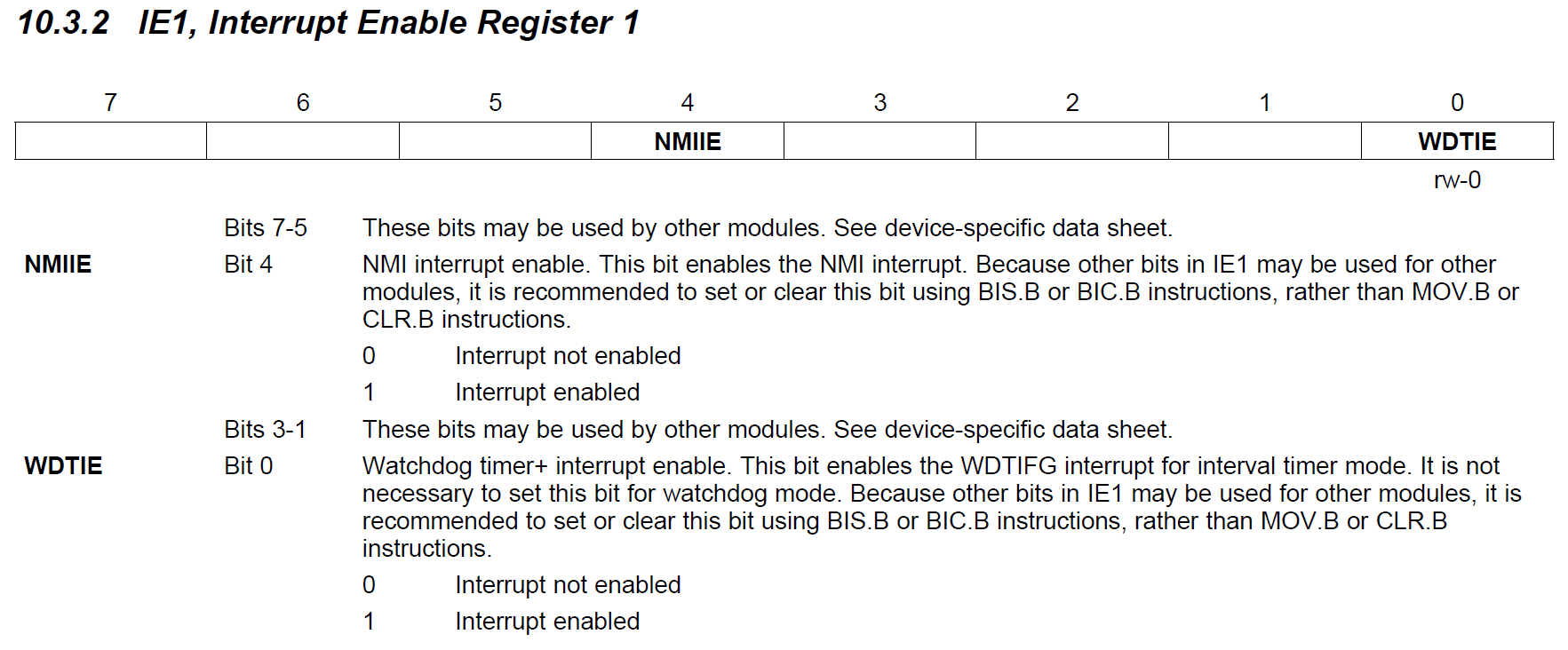 alt:"Register IE1 für den Watchdog-Timer-Interrupt", src: "Family Guide S. 348", w:75